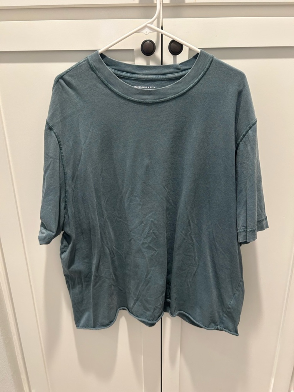 Abercrombie and Fitch Soft AF Essentials cropped tee
